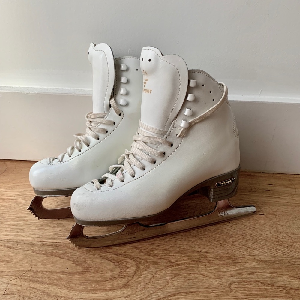 Risport RF4 White Figure Skates 235